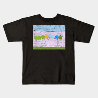 Worm / Swiss Artwork Photography Kids T-Shirt